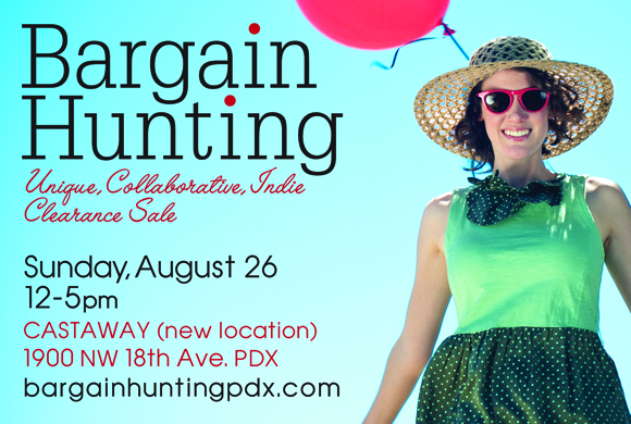 Bargain Hunting!  in Portland - Sun Aug 26th